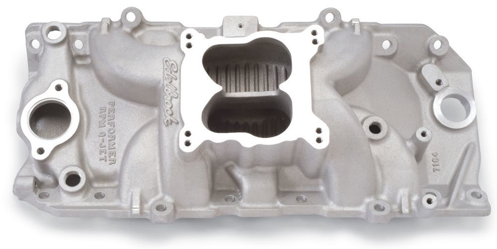 [EDE7164] Edelbrock - BBC Performer RPM 2-O Q-Jet Manifold - 396-502