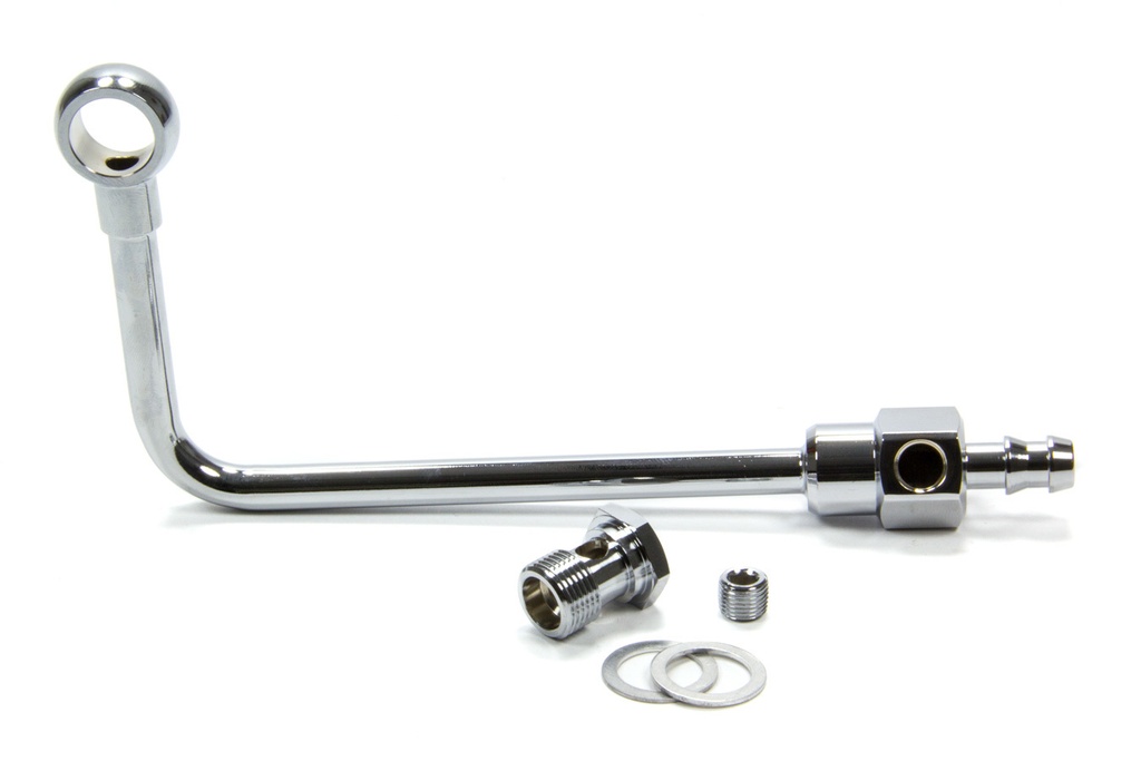 [EDE8126] Edelbrock - Chrome Fuel Line For Eps Carb.