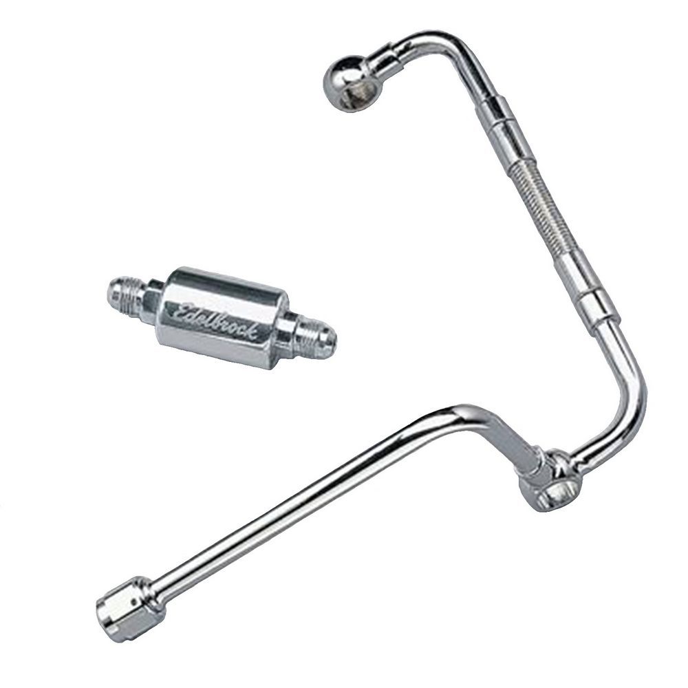 [EDE8128] Edelbrock - Dual Feed Fuel Line Kit