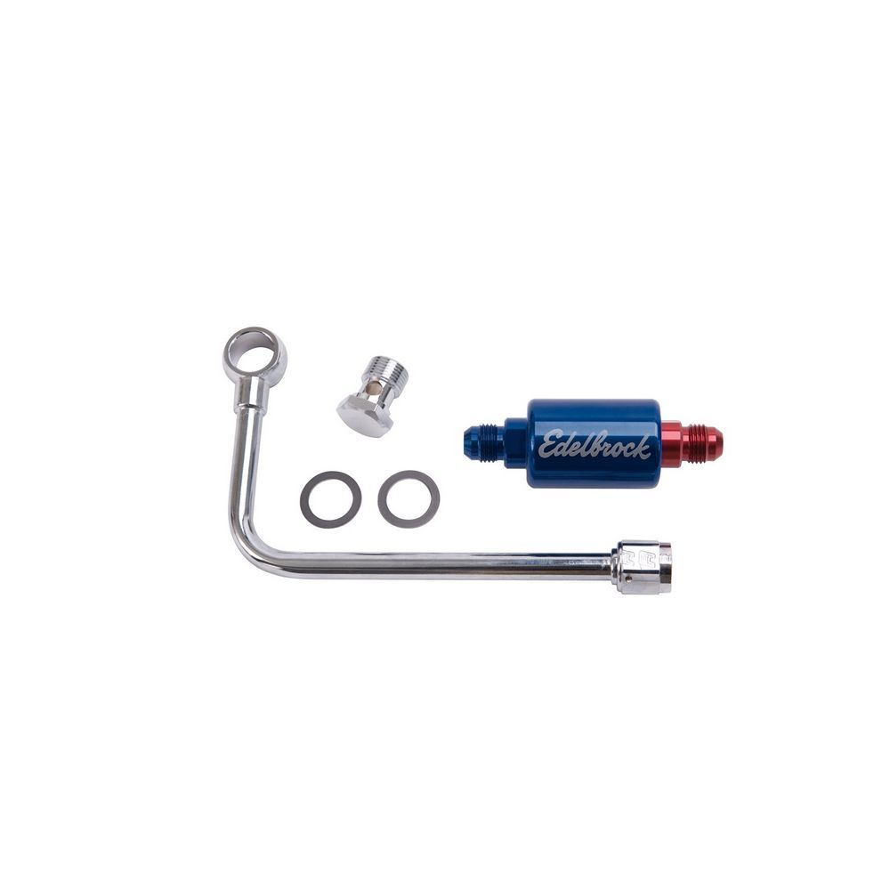 [EDE8134] Edelbrock - Fuel Line & Filter Kit