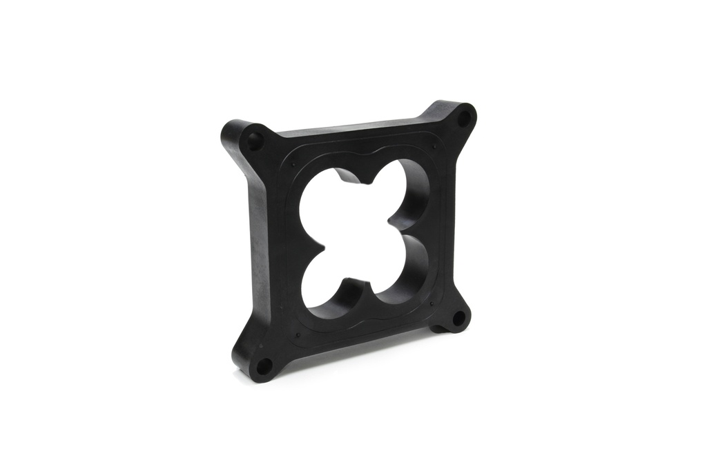 [AFR4450] Air Flow Research - 1in Phenolic 4150 Carb Spacer Open Clover