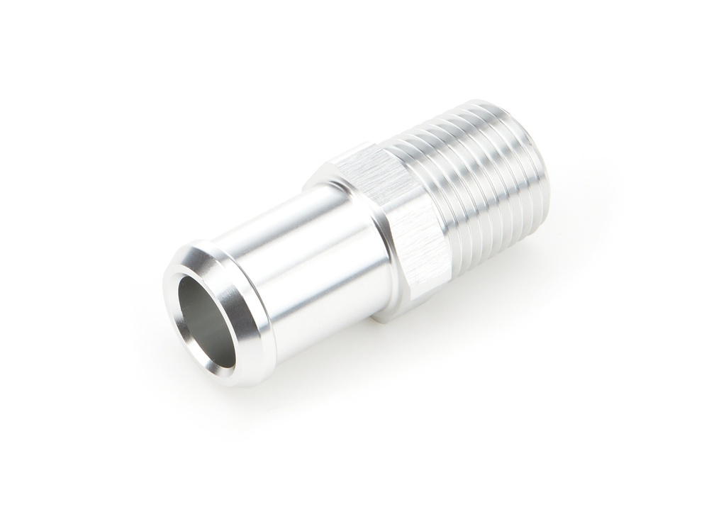 [EDE8184] Edelbrock - Heater Hose End Fitting Straight with 1/2in NP