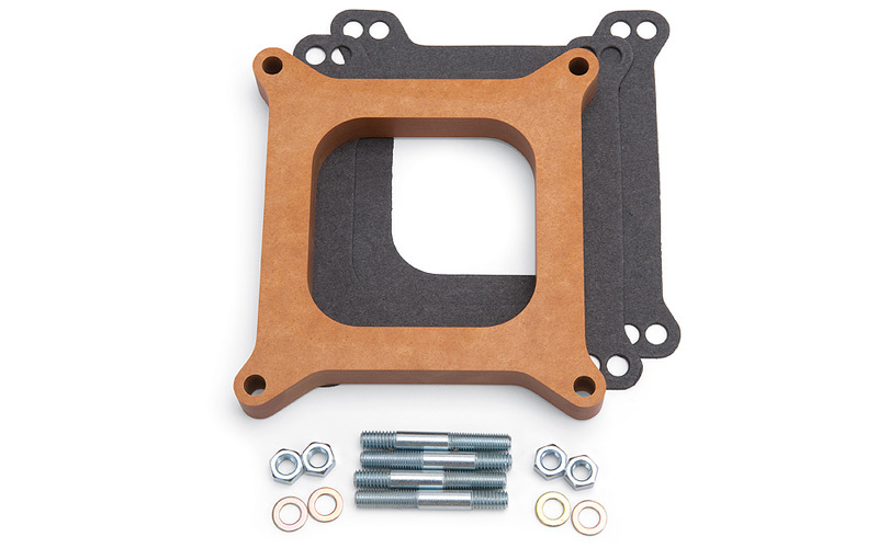 [EDE8719] Edelbrock - 3/4in Carb Spacer - Wood Style