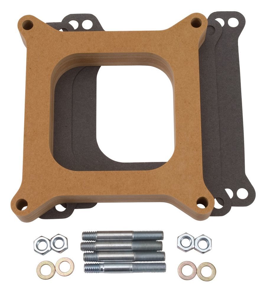 [EDE8720] Edelbrock - Carburetor Spacer - 1In Thick - Wood