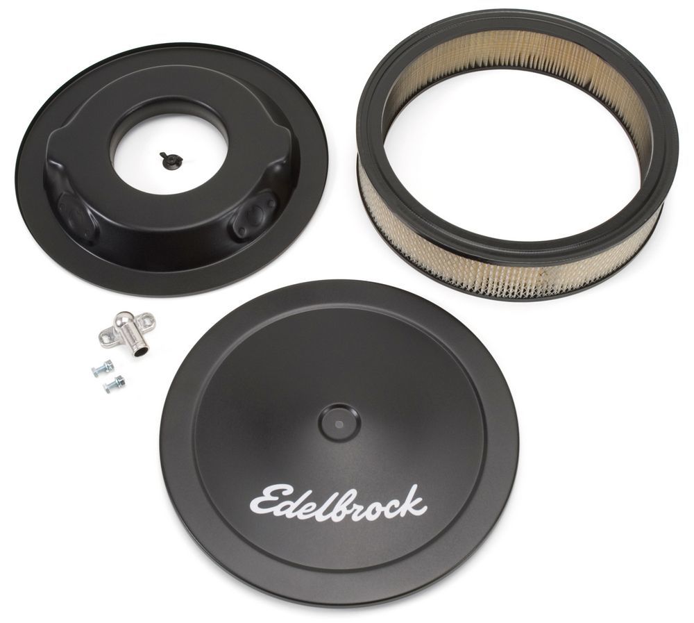 [EDE1223] Edelbrock - 14in Signature Series A/C - Black