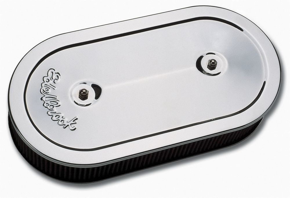 [EDE1235] Edelbrock - Oval Air Cleaner For Dual Quads