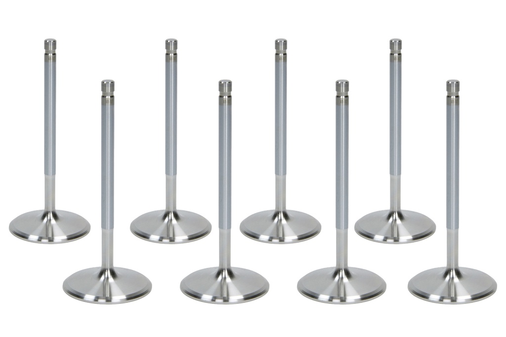 [AFR7256-8] Air Flow Research - 2.100 Intake Valves 8pk 8mm x 5.000 OAL