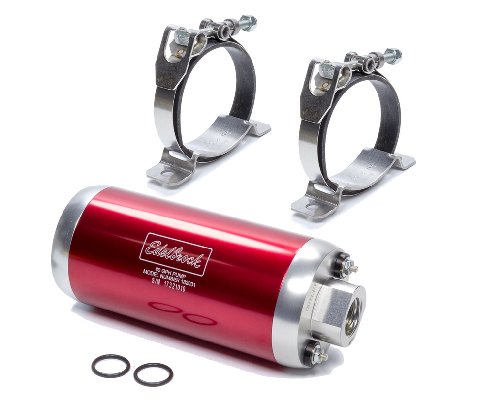 [EDE182031] Edelbrock - EFI Electric Fuel Pump 80GPH @ 45psi Red