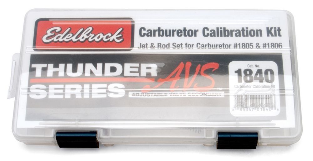 [EDE1840] Edelbrock - Carb. Calibration Kit - Thunder Series AVS