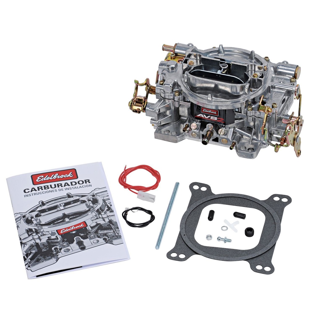 [EDE1904] Edelbrock - 500CFM AVS2 Carburetor W/Manual Choke
