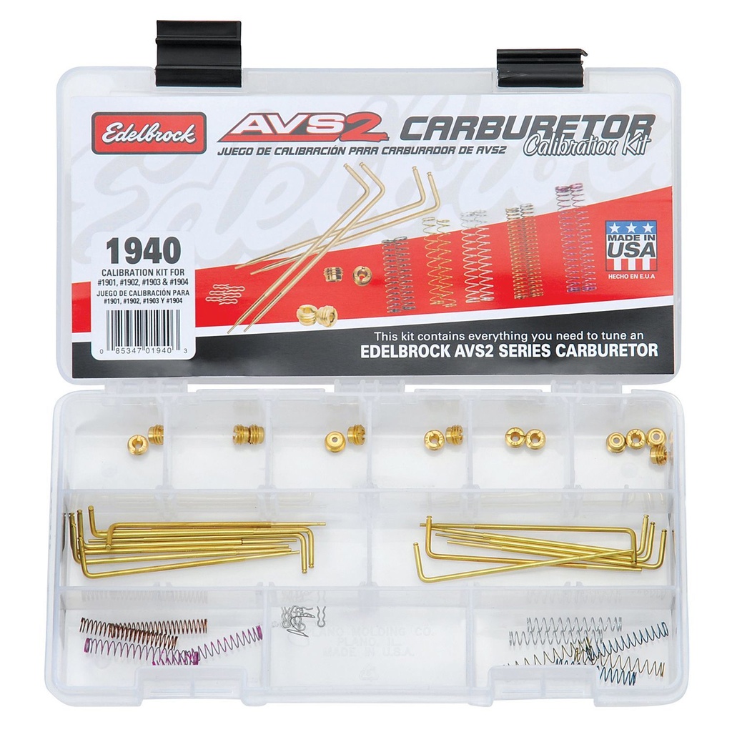 Edelbrock - AVS2 Calibration Kit - 500 Series
