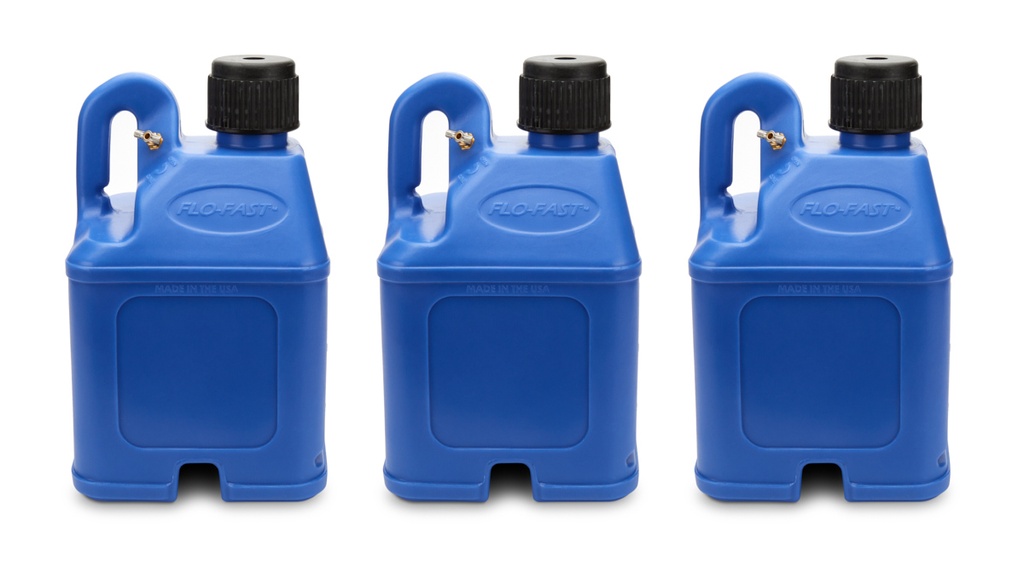 [FLF50102-3] Flo-Fast - Utility Container Blue (Case Of 3) Stackable