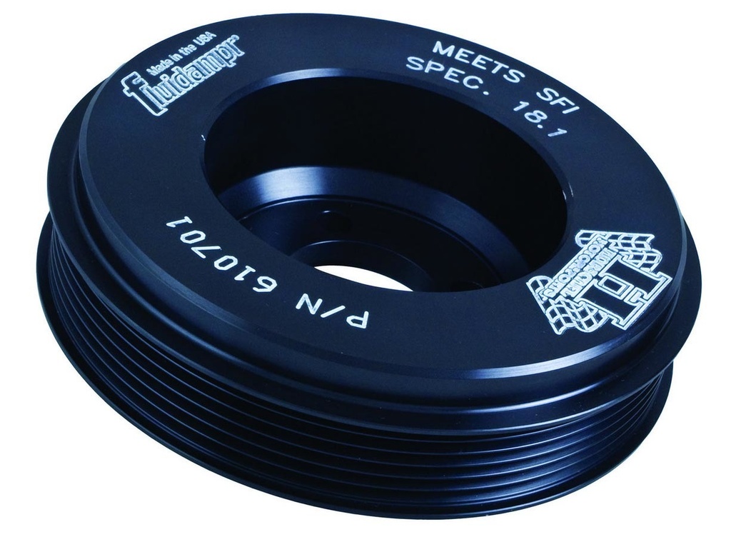 [FLU610701] Fluidampr - Mits. 6-1/8 Harmonic Evo Damper - SFI
