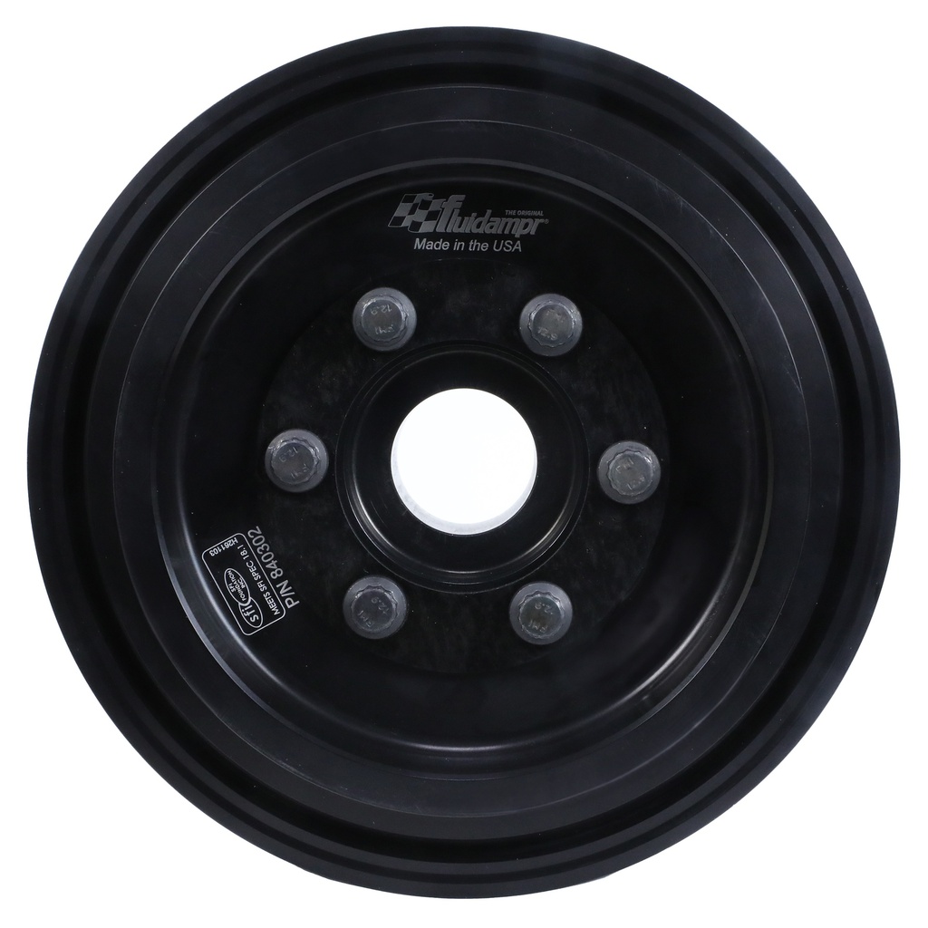 [FLU840302] Fluidampr - 6.125 Dia Harmonic Dampr Dodge Srt Hellcat 6.2L