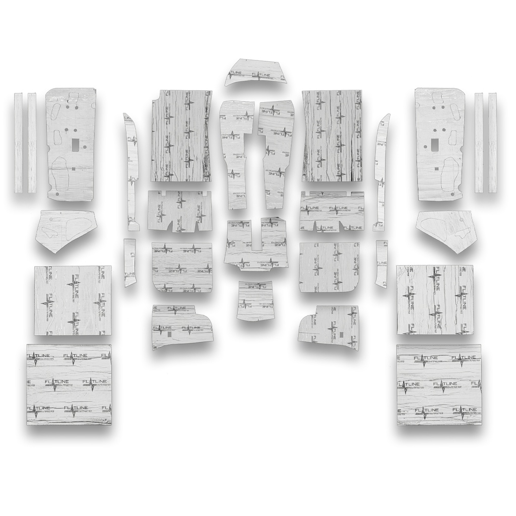 [FTLTABZ6016] Flatline Barriers - 71-73 Ford Mustang Coupe Full Insulation Kit