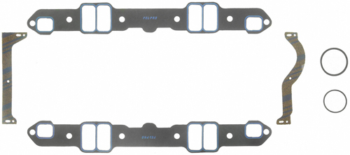 [FEL1243] Fel-Pro - Sb Mopar Intake Gaskets 318 W/ 2 Bbl Head 67-86