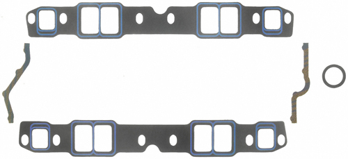 [FEL1244] Fel-Pro - Sb Chevy Intake Gaskets Trim To Fit Ports