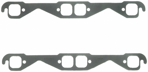 [FEL1404] Fel-Pro - Sb Chevy Exhaust Gaskets Square Ports Stock Size