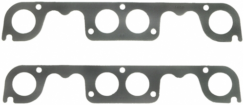 [FEL1409] Fel-Pro - Sb Chevy Exhaust Gaskets Brodix Spread Port Round