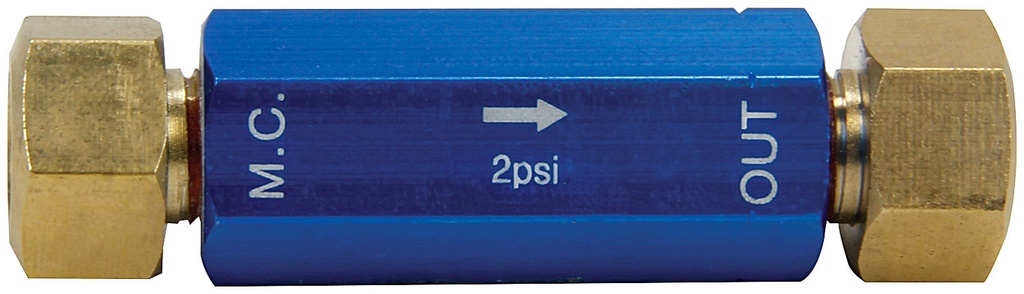 Allstar Performance - Residual Check Valve 2lb