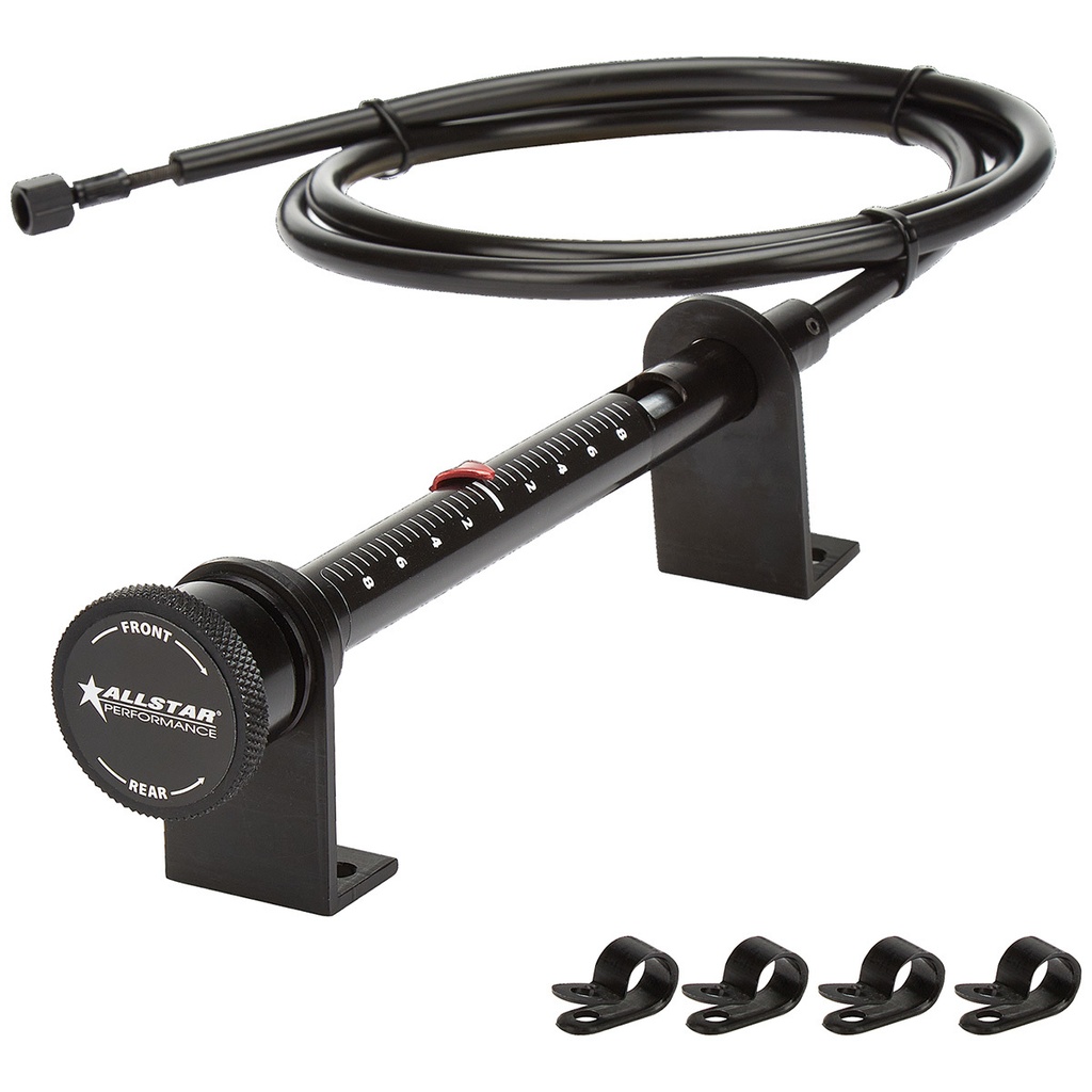 Allstar Performance - Brake Bias Adjuster Short 3/8in Black