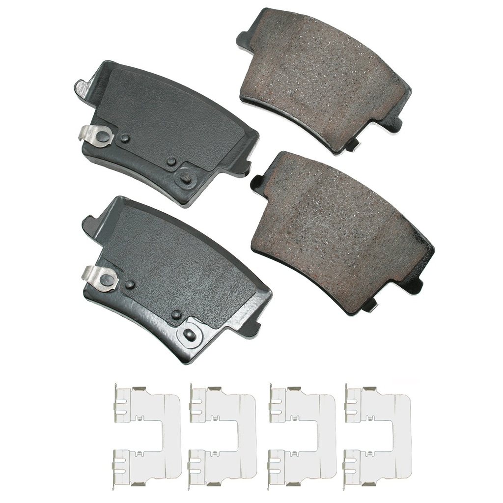 Akebono Brake Corporation - Brake Pads Rear Dodge 05 -18 Challenger Charger