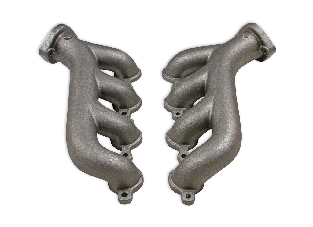 [FLT11730FLT] Flowtech - Cast LS Exhaust Manifold Set - Natural Finish