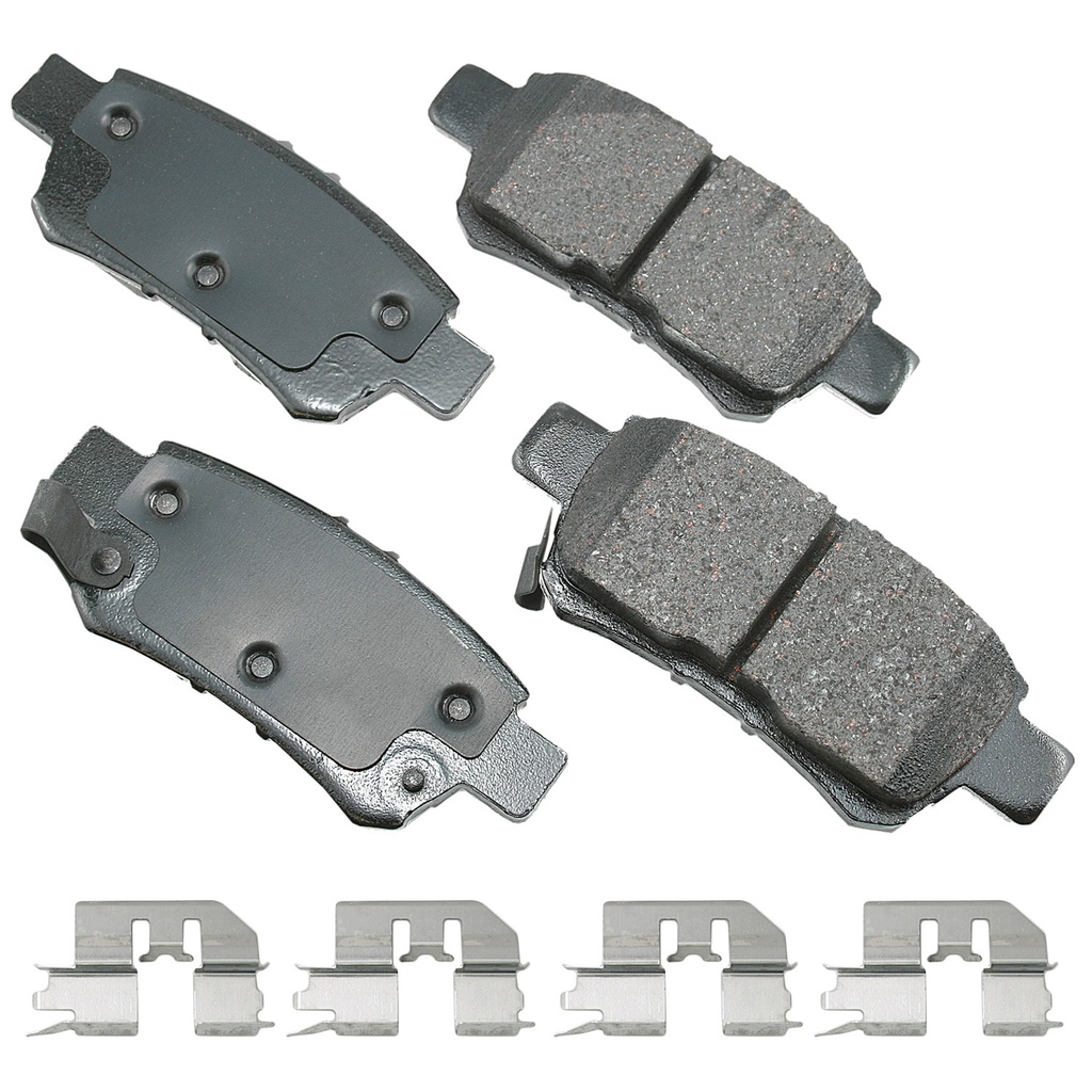 Akebono Brake Corporation - Proact Ultra-Premium Brake Pads - Rear