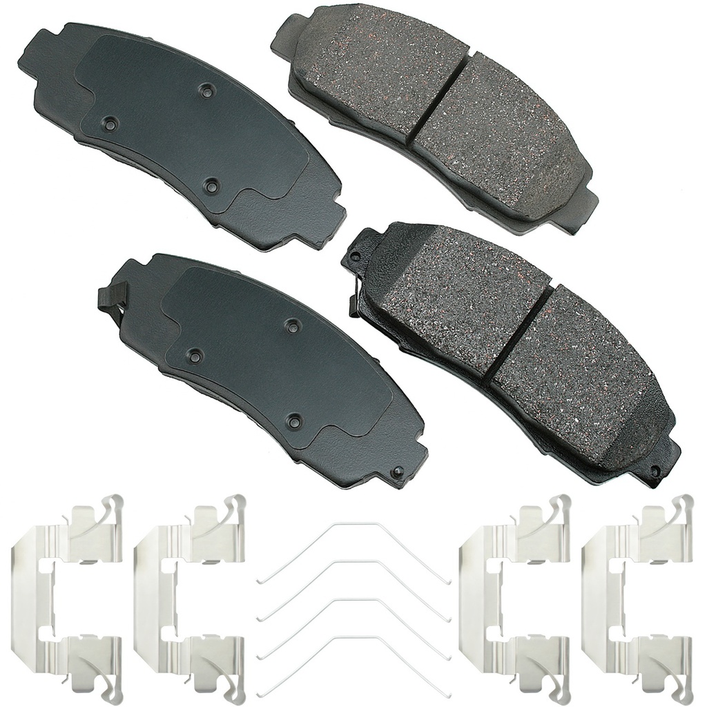 Akebono Brake Corporation - Proact Ultra-Premium Brake Pads - Front