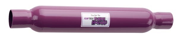 [FLT50225] Flowtech - Purple Hornie Muffler - 2.25in