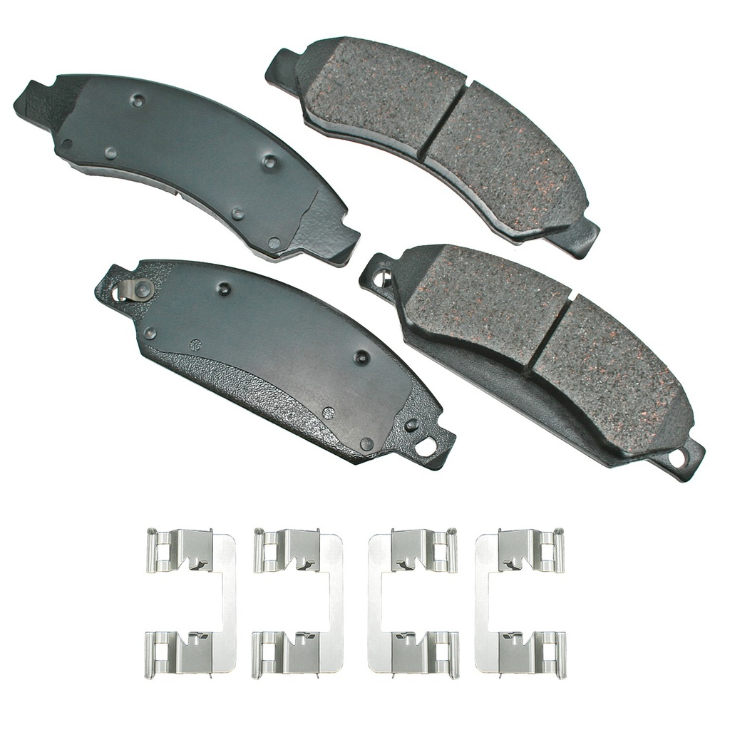 Akebono Brake Corporation - Proact Ultra-Premium Brake Pads - Front