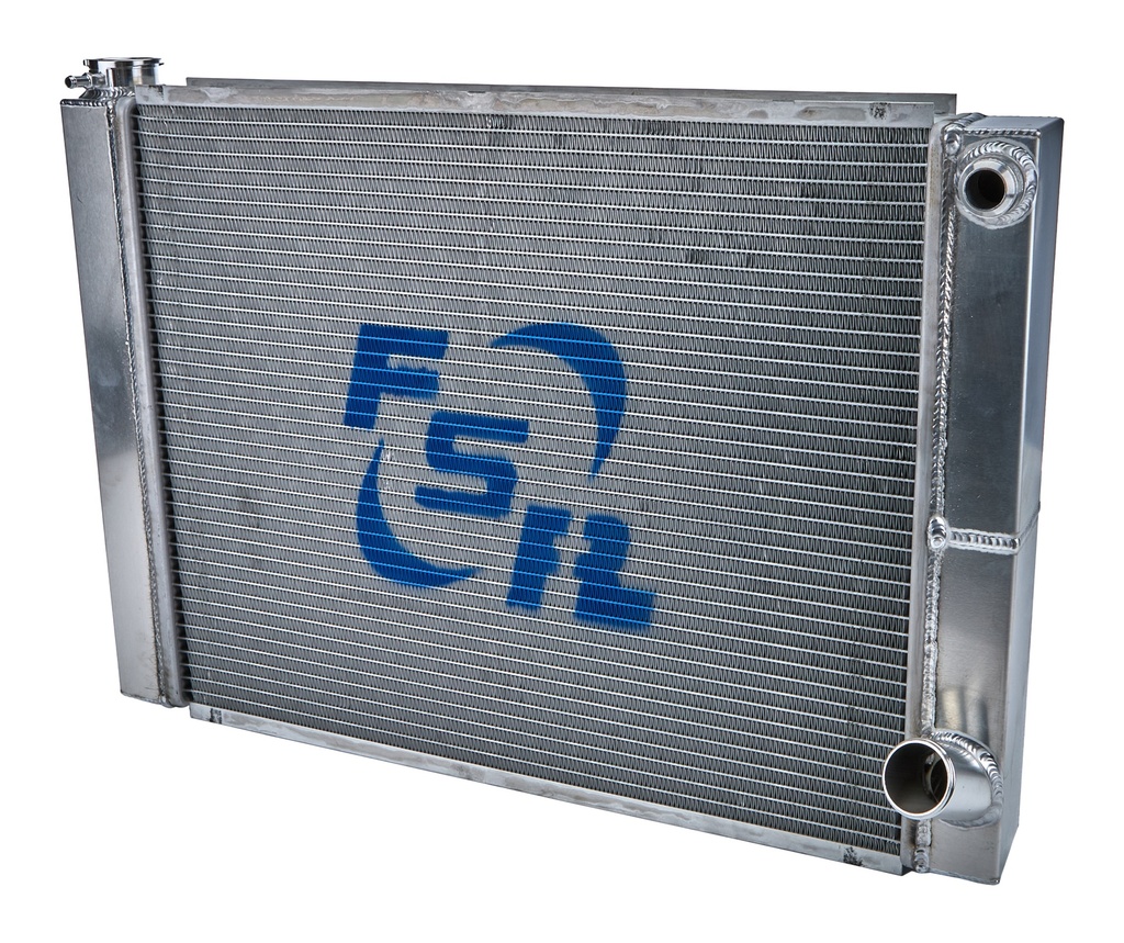[FSR2719D2-16] Fsr Racing - Radiator Chevy Double Pass 27.5in X 19in -16an