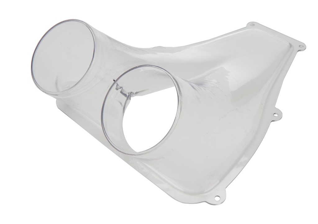 Allstar Performance - Brake Duct Teardrop Clear Double Hole