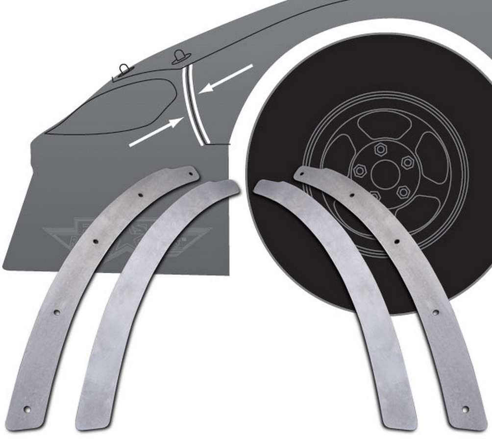 [FIV000-24B] Fivestar - Backup Plate Kit Fender To Nose