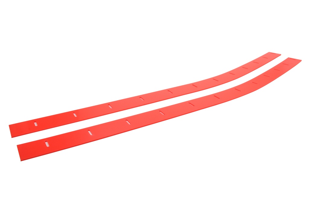 [FIV000-400-FR] Fivestar - Abc Wear Strips Lower Nose 1pr Flresnt Red