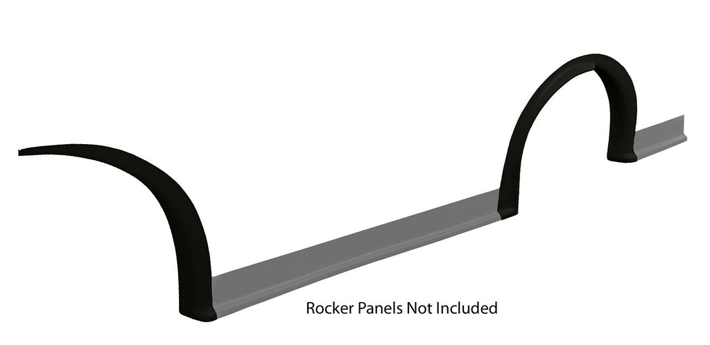 Fivestar - MD3 Wheel Flares Dirt Black Left