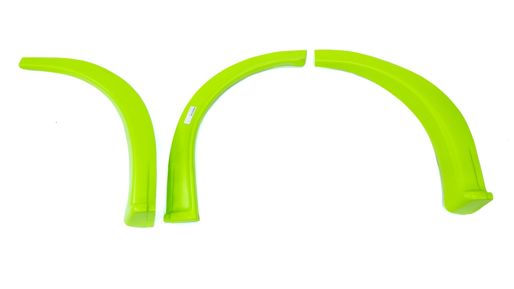 Fivestar - Md3 Wheel Flares Dirt Fluorescent Green Left