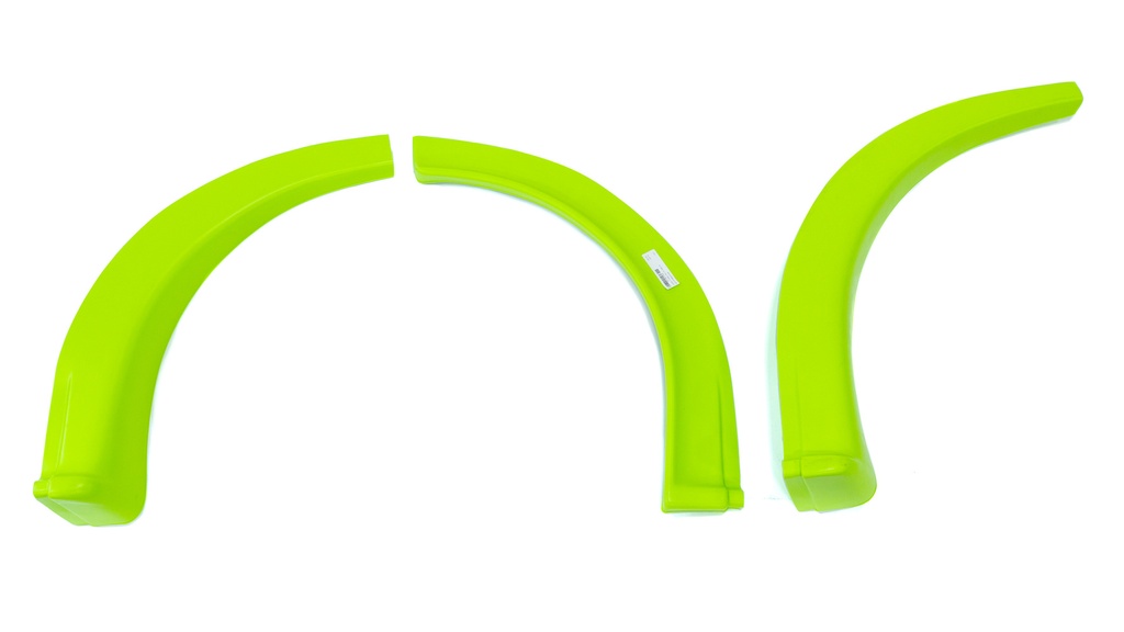 [FIV007-261-FGR] FIVESTAR - MD3 Wheel Flares Dirt Fluorescent Green Right