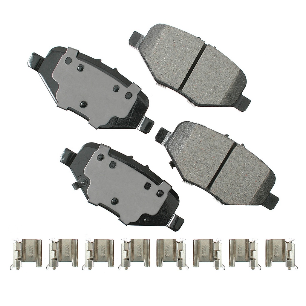 [AKEACT1612] Akebono Brake Corporation - Chrysler Town & Country 16-12 Dodge Grand Carav