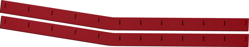 [FIV021-400-R] Fivestar - 88 Md3 Monte Carlo Wear Strips 1pr Red