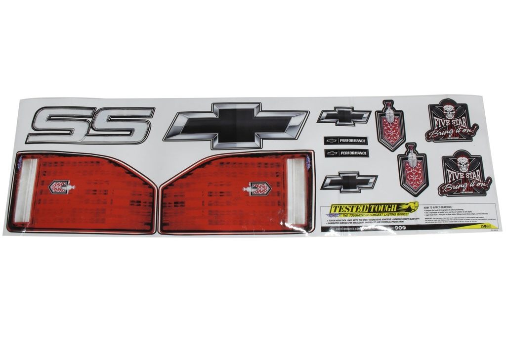 [FIV021-450-ID] Fivestar - Taillight Graphics MD3 88 Chevy Monte Carlo
