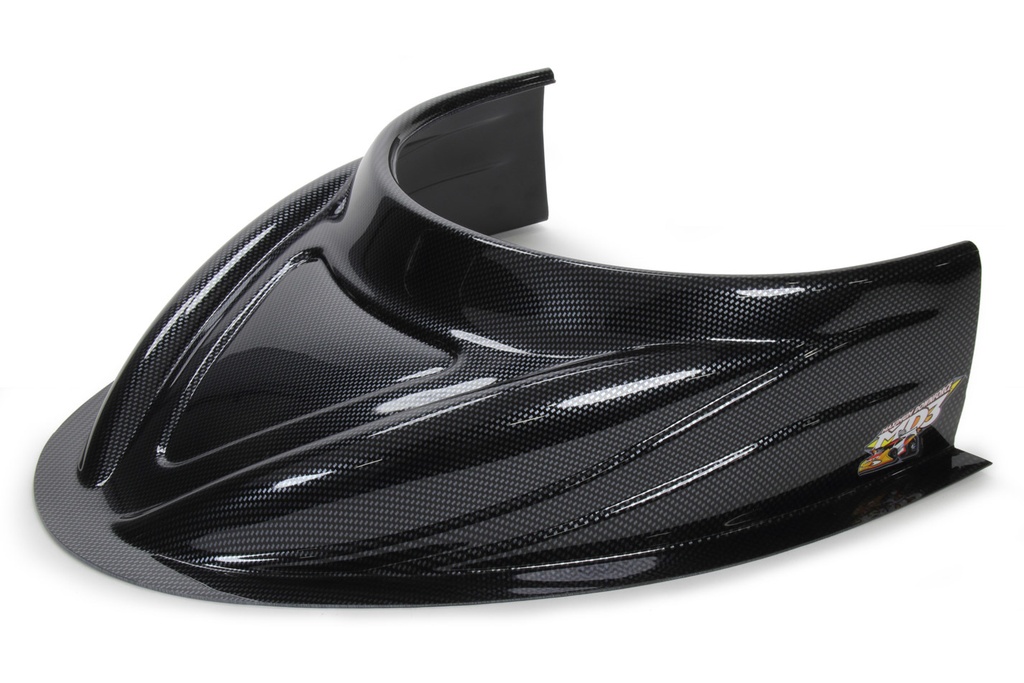 [FIV040-4113-CF] Fivestar - MD3 Hood Scoop 5in Tall Flat Carbon Fiber Look