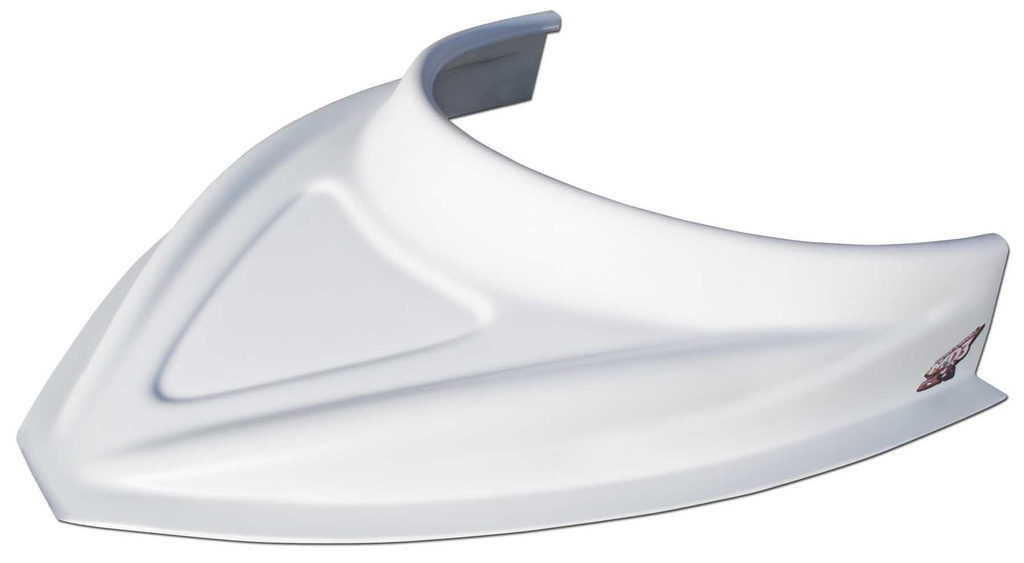 [FIV040-4114-W] Fivestar - MD3 Hood Scoop 3in Tall Curved White