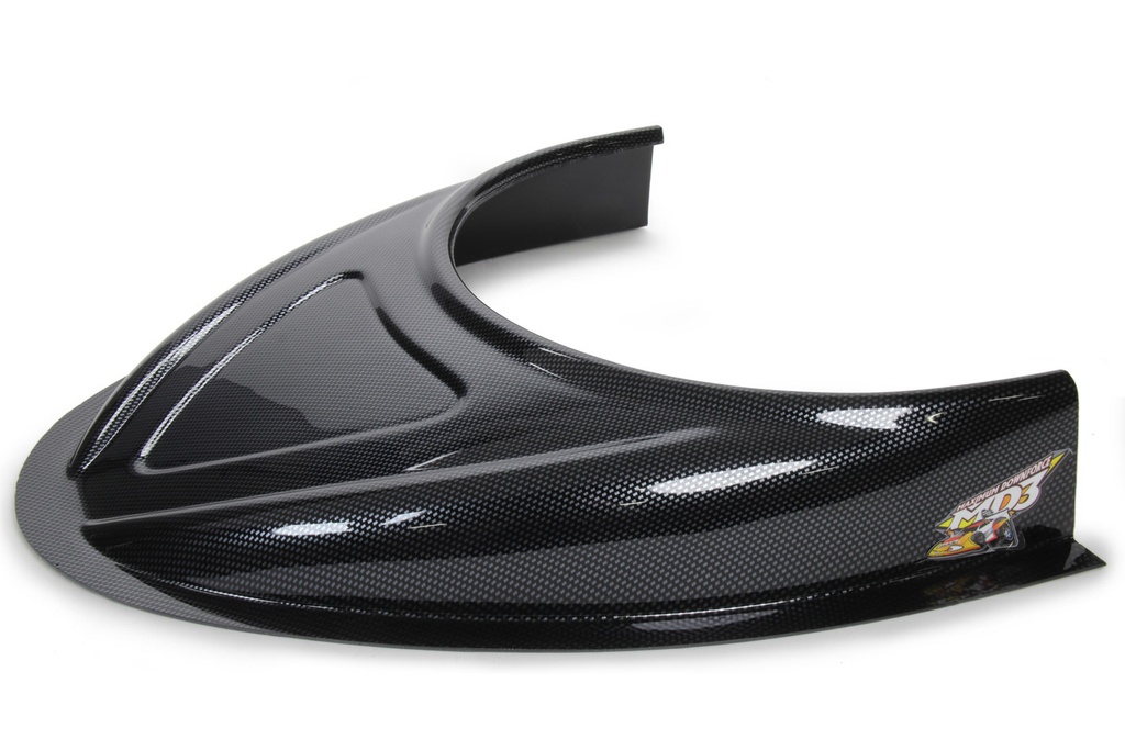 [FIV040-4115-CF] Fivestar - MD3 Hood Scoop 3in Tall Flat Carbon Fiber Look