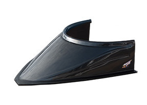 [FIV040-4116-CF] Fivestar - MD3 Hood Scoop 5in Tall Curved C/F Look