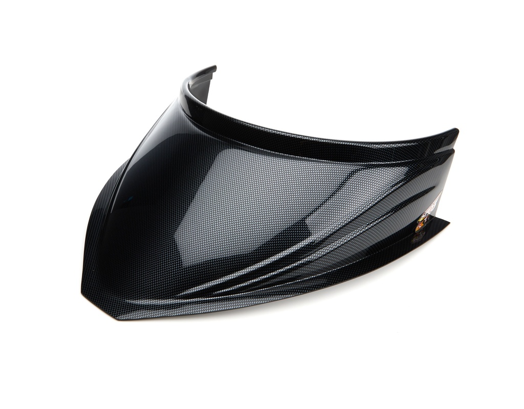 [FIV040-4118-CF] Fivestar - MD3 Hood Scoop 5in Tall 18in Wide Curved CF Look