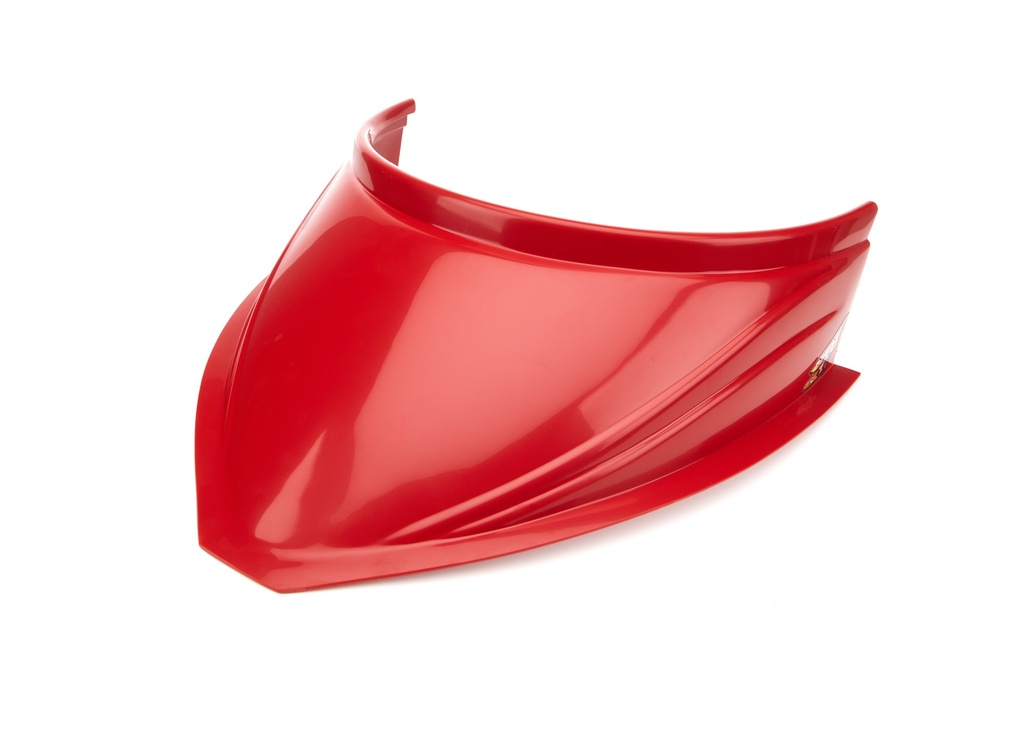 [FIV040-4118-R] Fivestar - MD3 Hood Scoop 5in Tall 18in Wide Curved Red