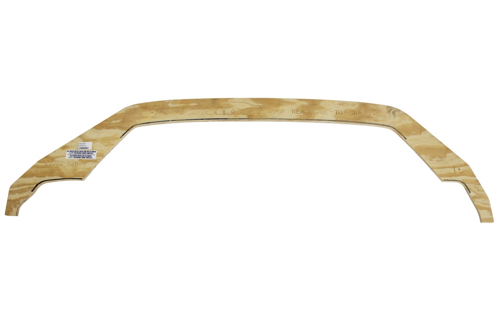 [FIV11002-82691] Fivestar - 2019 Lm Rear Roof Template Common Wood