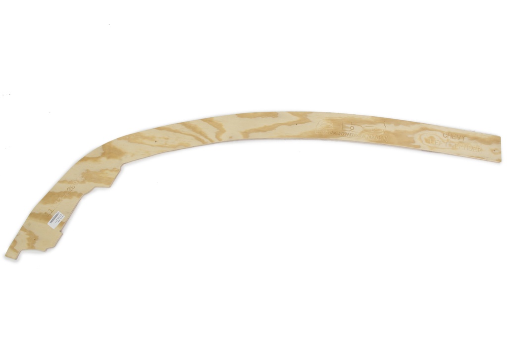 Fivestar - 2019 Lm Fender Template Left Chevrolet Wood