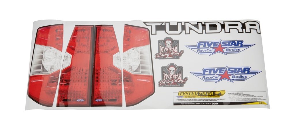 [FIV21721-44541] Fivestar - Graphics Tail ID Kit Toyota Tundra